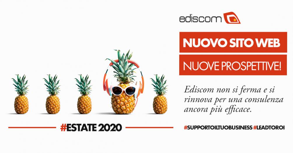 Ediscom non si ferma, buone vacanze