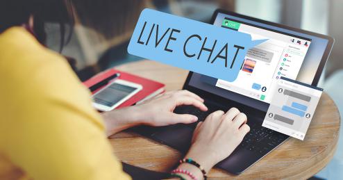 Live chat